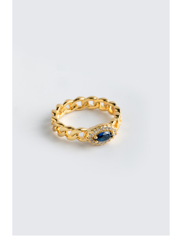 Ring Gold Plated Silver 925°